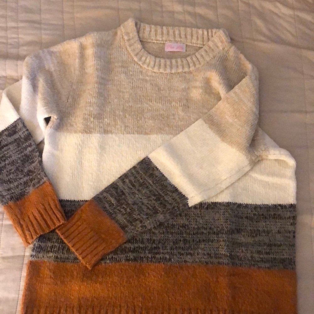 Pink Lily sweater
